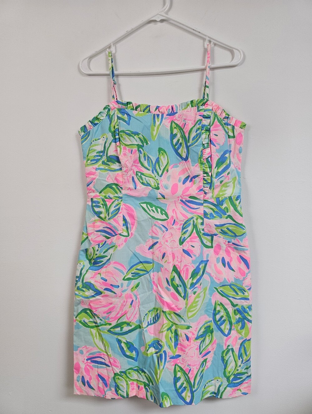 Lilly Pulitzer Totally Blossom Brenda Mini Dress Botanical Tropical